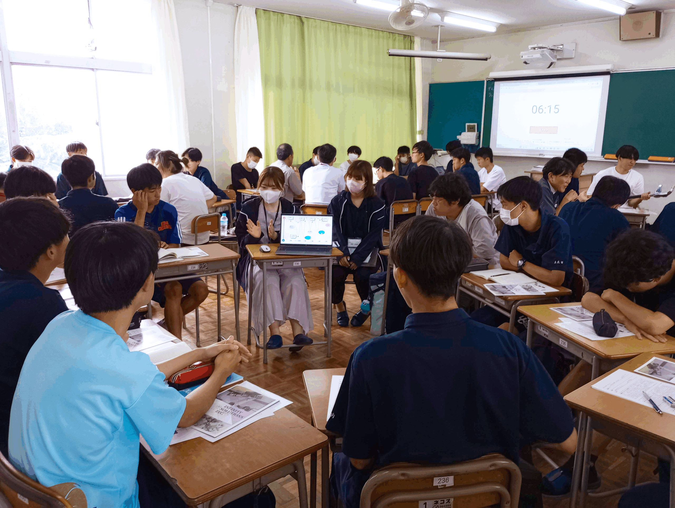 上田千曲高校メカニカル工学科 社会人グループワークに弊社社員が参加いたしました