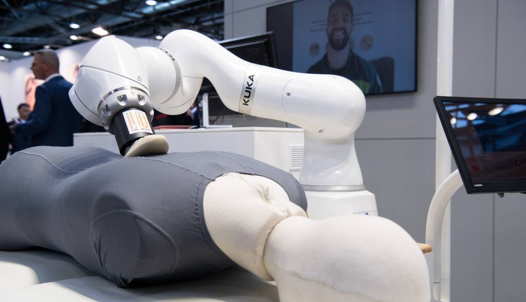 気持ちいい！マッサージロボット